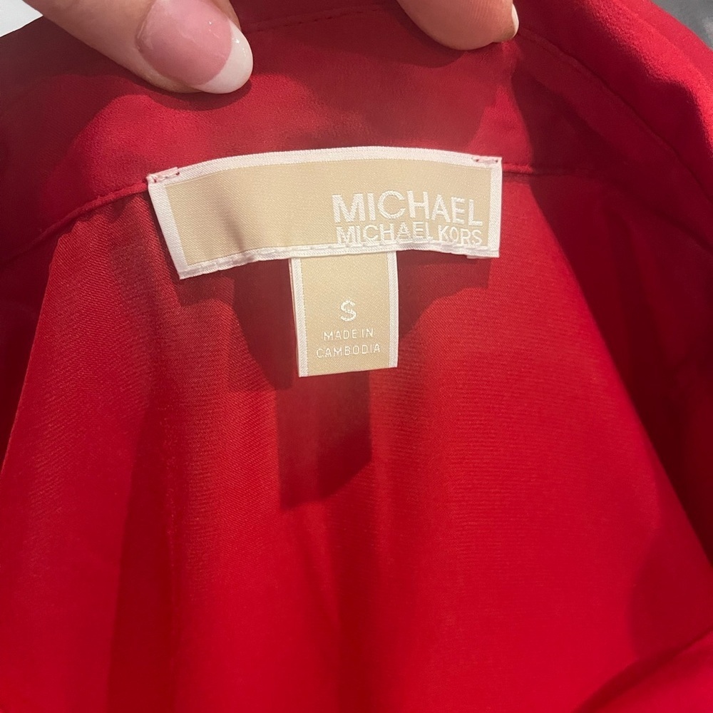 MICHAEL by Michael Kors  button down top. S - Picture 4 of 5
